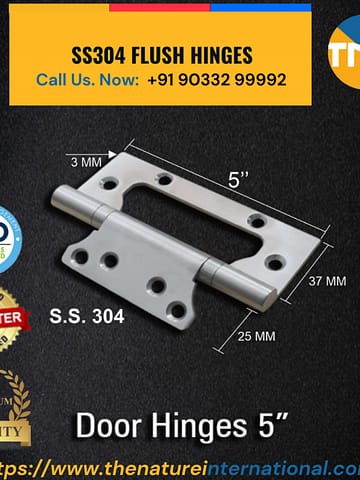 Stainless Steel 304 Hinges: The Best Choice for Door Project