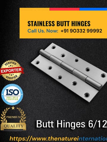 Strength and Elegance: Exploring Stainless Steel Hinges